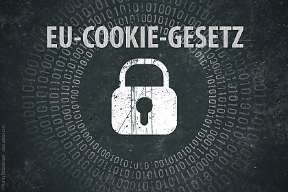 Bild mit dem Text EU-Cookie-Gesetz