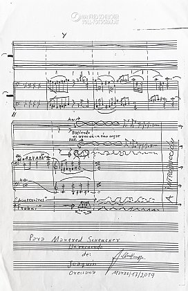 handschriftliche Partitur